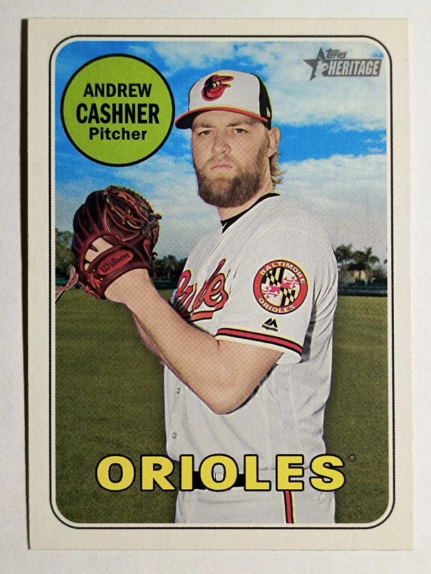 2018 Topps Heritage #683 Andrew Cashner
