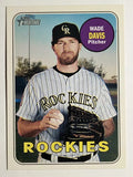 2018 Topps Heritage #689 Wade Davis