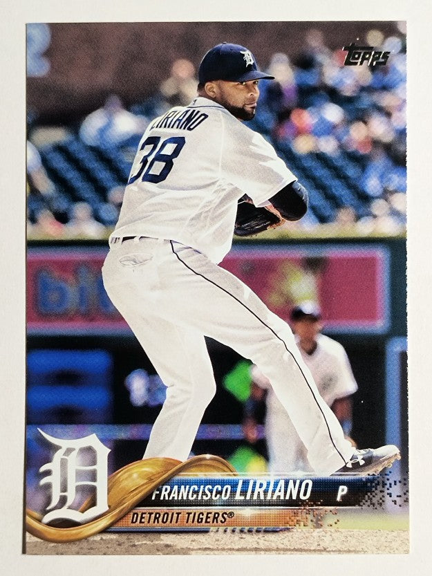 2018 Topps Update #US180 Francisco Liriano