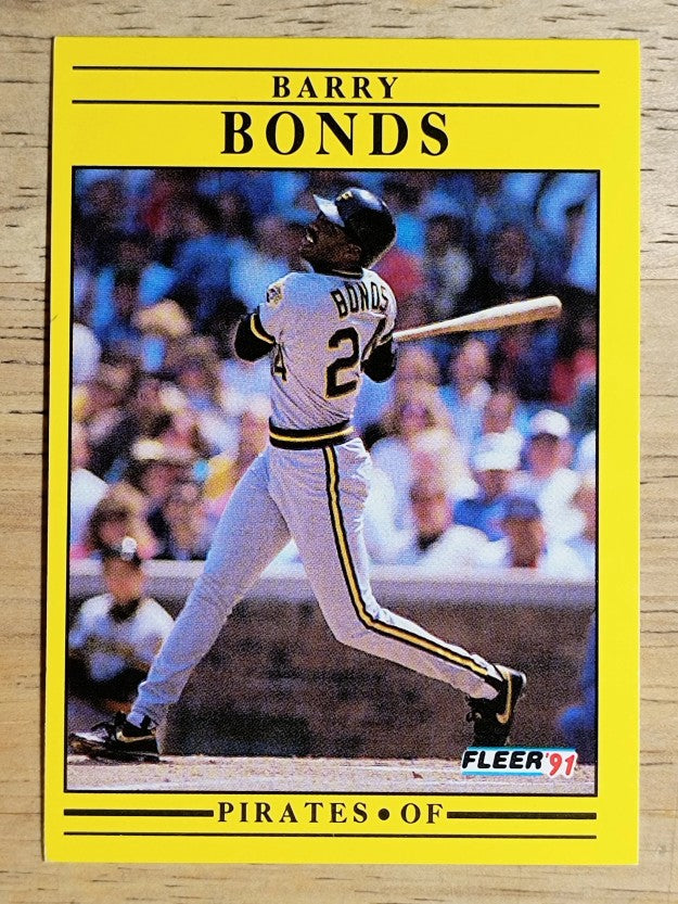 1991 Fleer #33 Barry Bonds