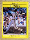 1991 Fleer #33 Barry Bonds