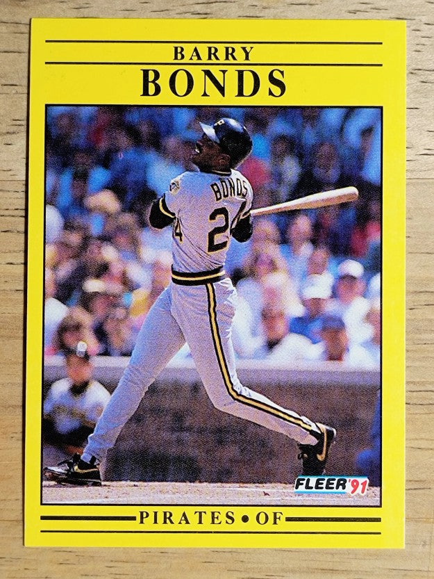 1991 Fleer #33 Barry Bonds