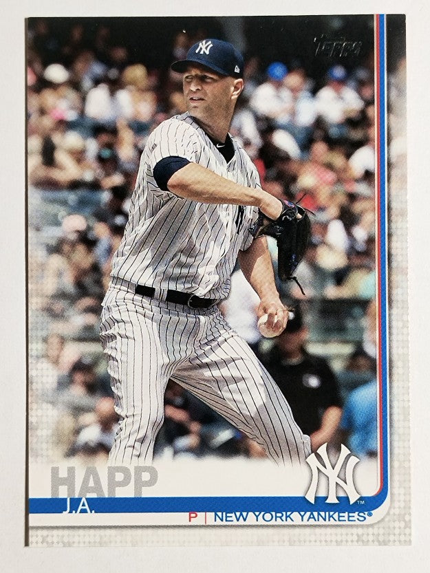 2019 Topps #481 J.A. Happ