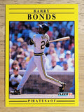 1991 Fleer #33 Barry Bonds