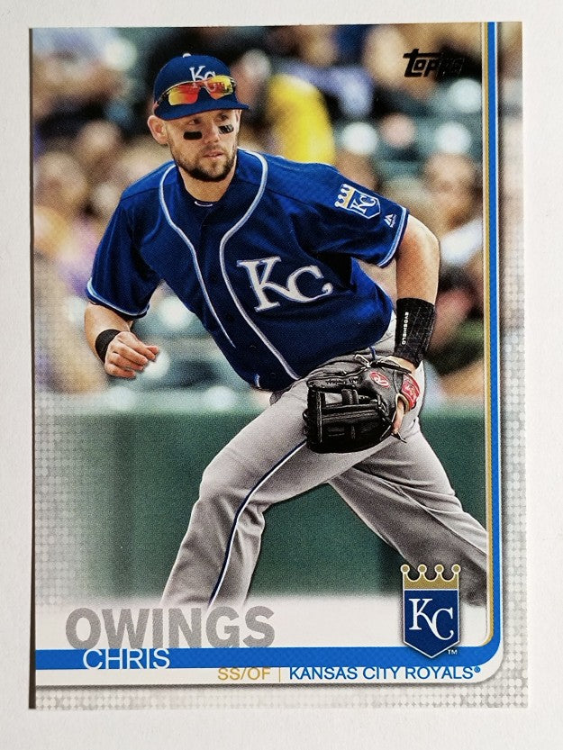 2019 Topps #548 Chris Owings