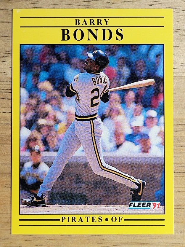 1991 Fleer #33 Barry Bonds
