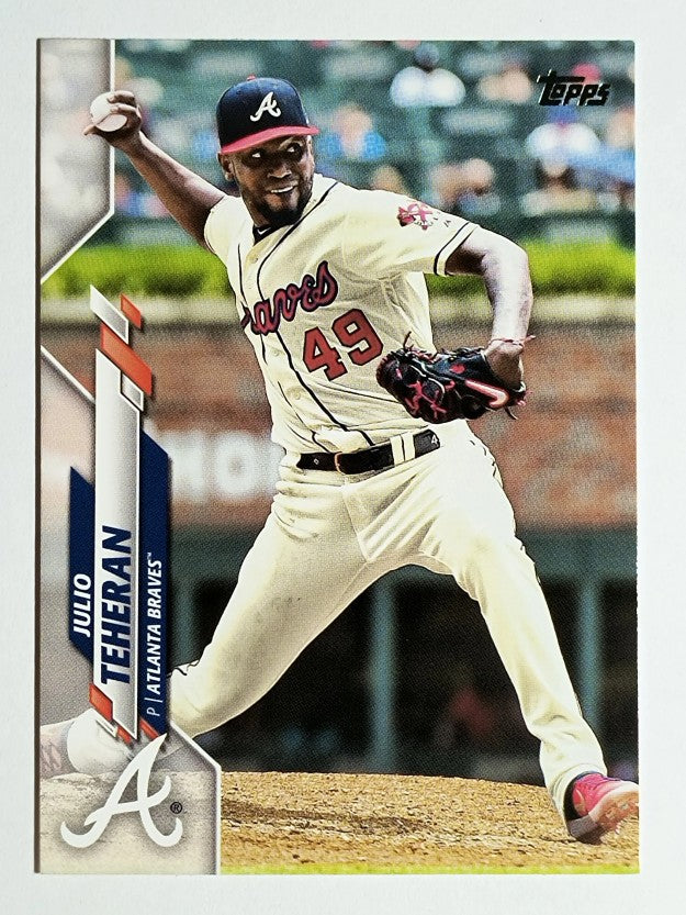 2020 Topps #195 Julio Teheran