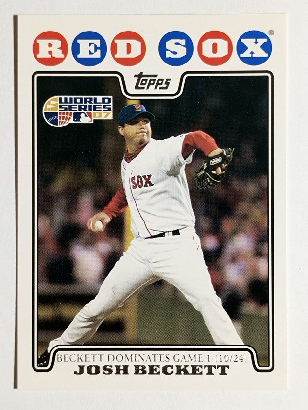 2008 Topps #217 Josh Beckett
