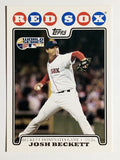2008 Topps #217 Josh Beckett