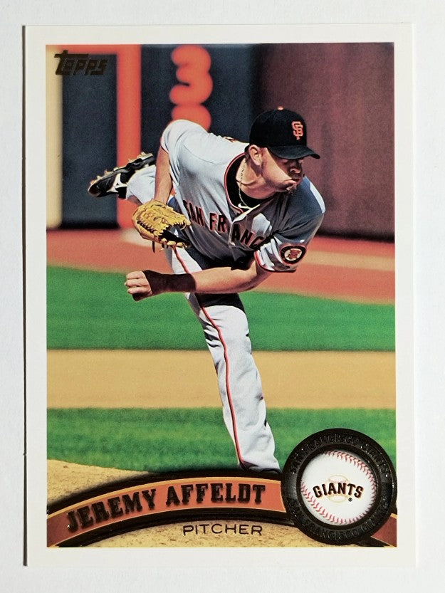 2011 Topps #571 Jeremy Affeldt