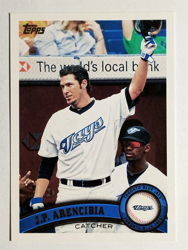 2011 Topps #587 J.P. Arencibia