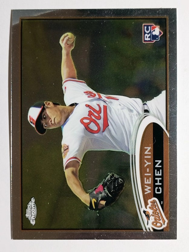 2012 Topps Chrome #188 Wei-Yin Chen RC (NM)