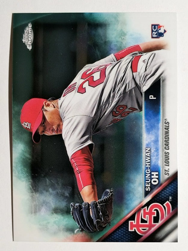 2016 Topps Chrome #98 Seung-Hwan Oh RC