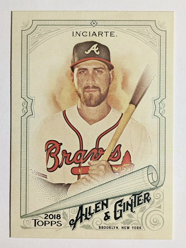 2018 Topps Allen and Ginter #344 Ender Inciarte SP