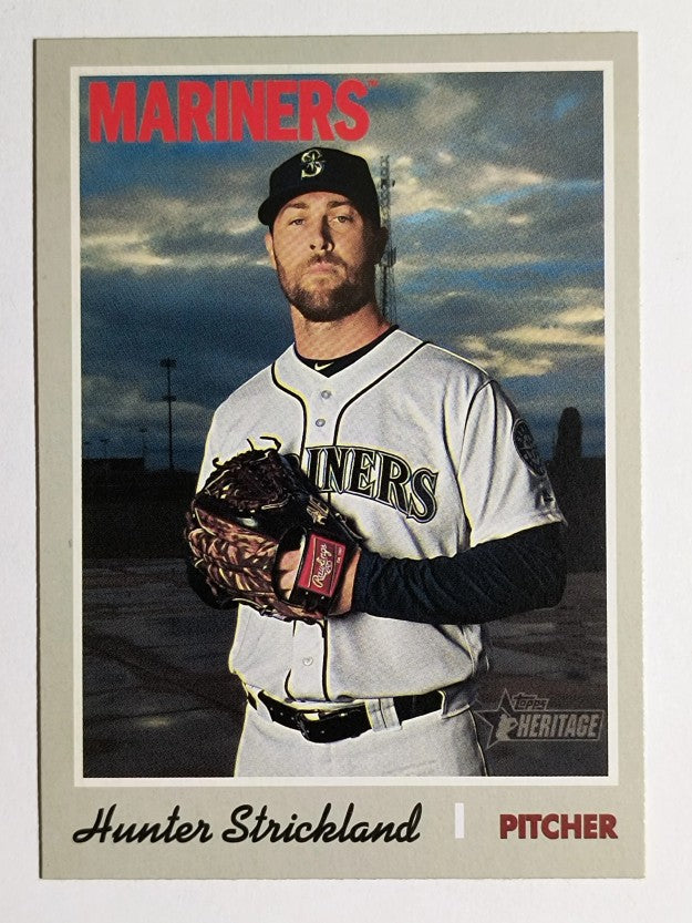 2019 Topps Heritage #712 Hunter Strickland SP