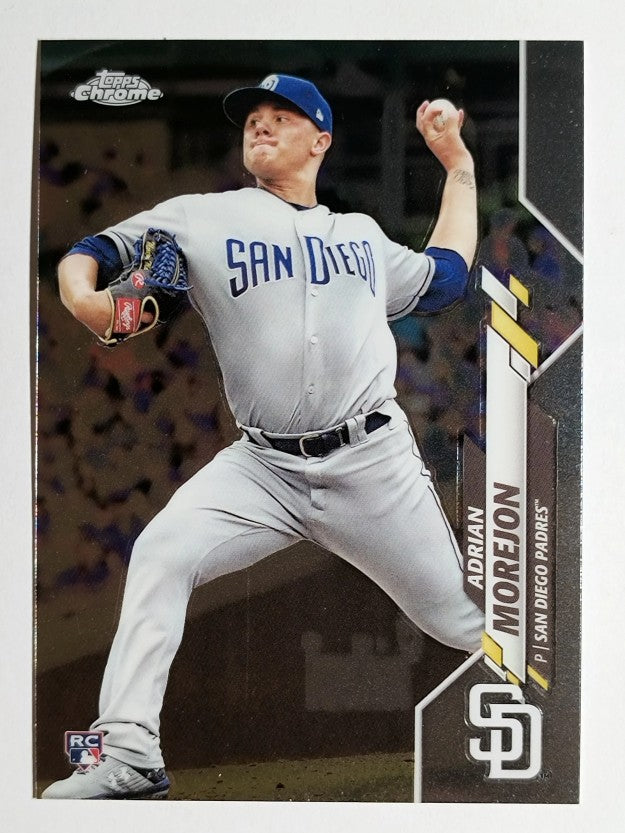 2020 Topps Chrome #86 Adrian Morejon RC