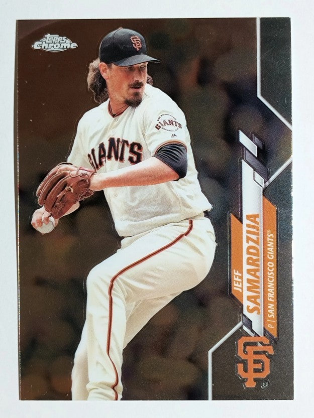 2020 Topps Chrome #197 Jeff Samardzija