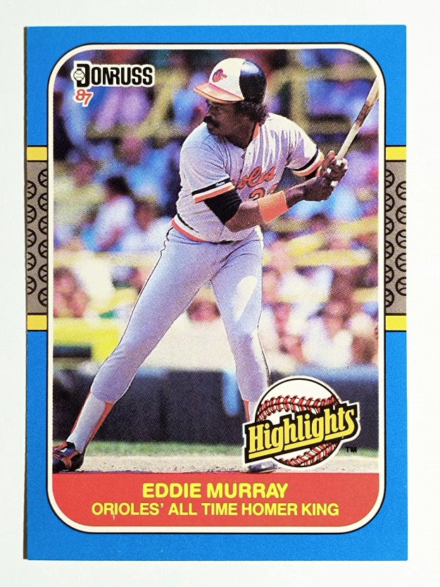 1987 Donruss Highlights #37 Eddie Murray