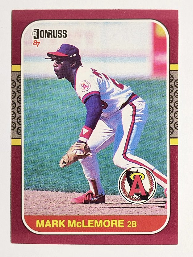 1987 Donruss Opening Day #8 Mark McLemore