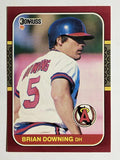 1987 Donruss Opening Day #9 Brian Downing