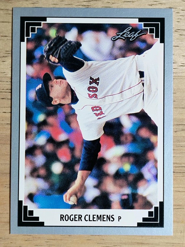 1991 Leaf #488 Roger Clemens
