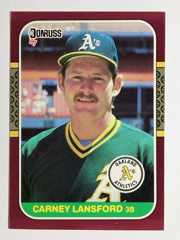 1987 Donruss Opening Day #20 Carney Lansford
