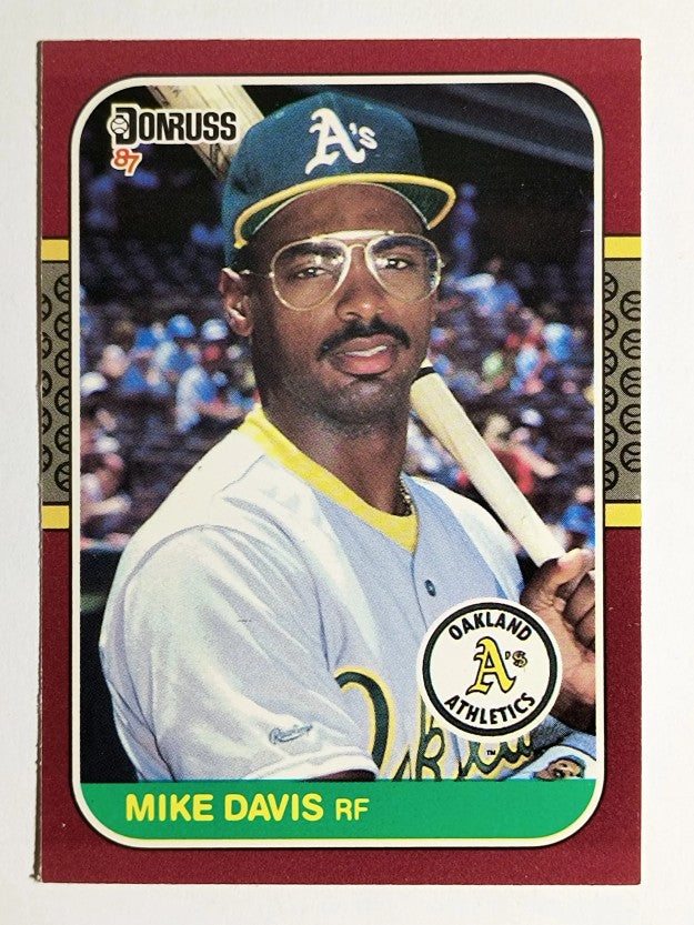 1987 Donruss Opening Day #21 Mike Davis
