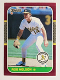 1987 Donruss Opening Day #25 Rob Nelson