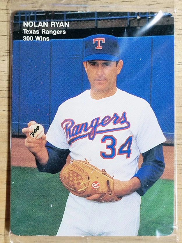 1991 Mother's Ryan #4 Nolan Ryan/Front pose, Ball in hand