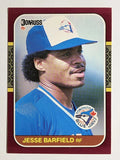 1987 Donruss Opening Day #34 Jesse Barfield