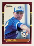 1987 Donruss Opening Day #37 Jimmy Key