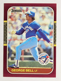 1987 Donruss Opening Day #39 George Bell