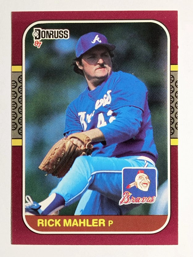 1987 Donruss Opening Day #41 Rick Mahler