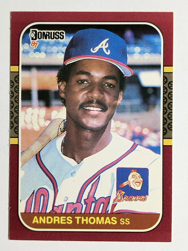 1987 Donruss Opening Day #43 Andres Thomas