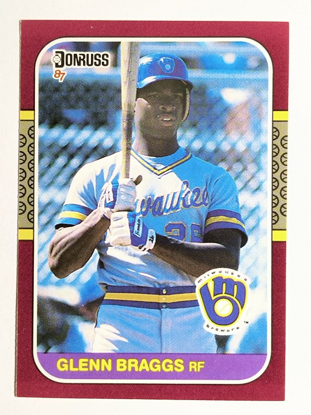 1987 Donruss Opening Day #52 Glenn Braggs