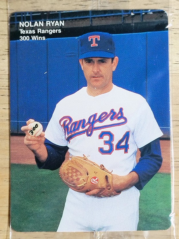 1991 Mother's Ryan #4 Nolan Ryan/Front pose, Ball in hand