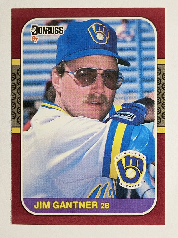 1987 Donruss Opening Day #53 Jim Gantner