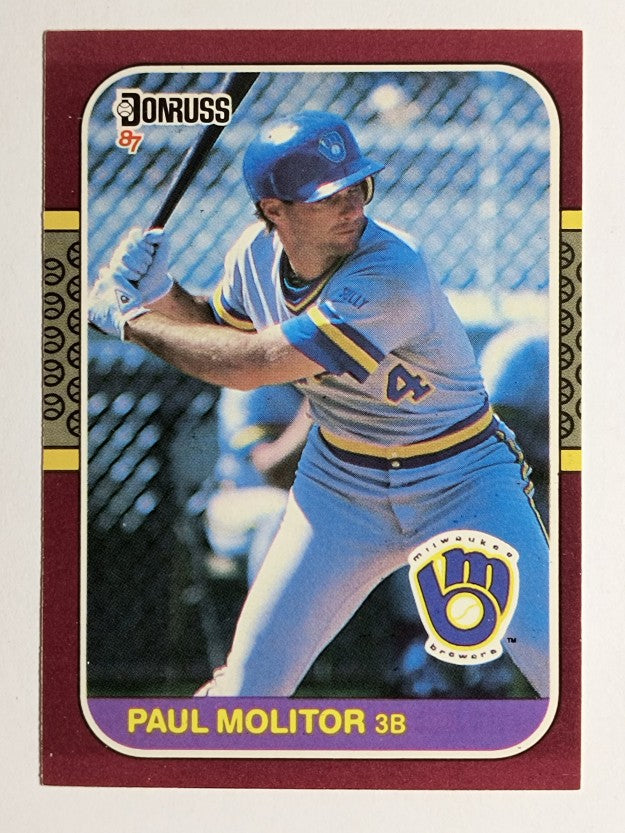 1987 Donruss Opening Day #54 Paul Molitor
