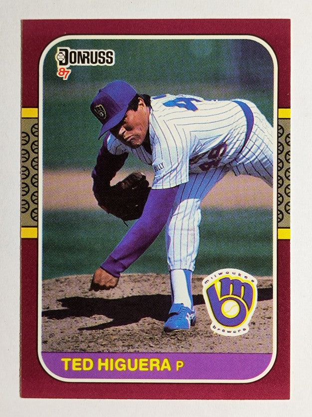 1987 Donruss Opening Day #56 Ted Higuera