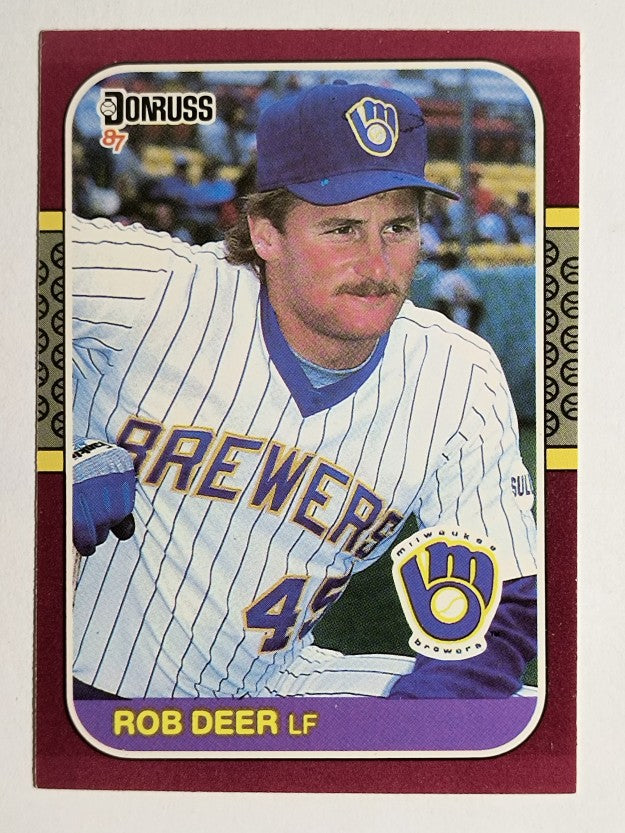1987 Donruss Opening Day #57 Rob Deer