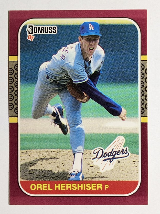 1987 Donruss Opening Day #79 Orel Hershiser