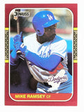 1987 Donruss Opening Day #80 Mike Ramsey