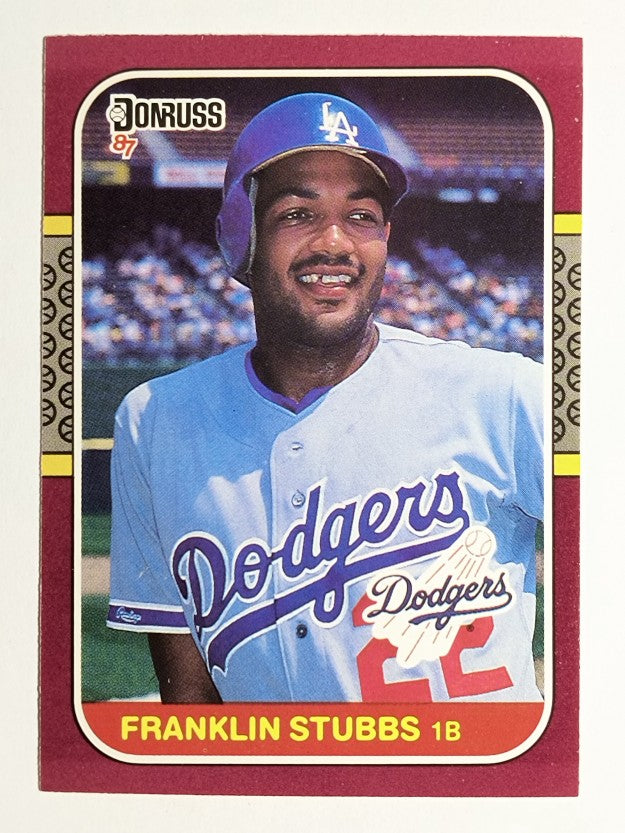 1987 Donruss Opening Day #83 Franklin Stubbs