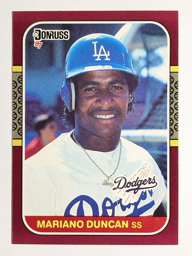 1987 Donruss Opening Day #84 Mariano Duncan