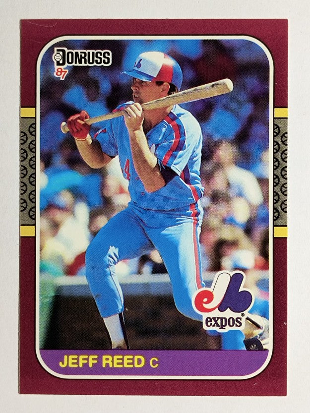 1987 Donruss Opening Day #92 Jeff Reed