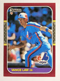 1987 Donruss Opening Day #94 Vance Law