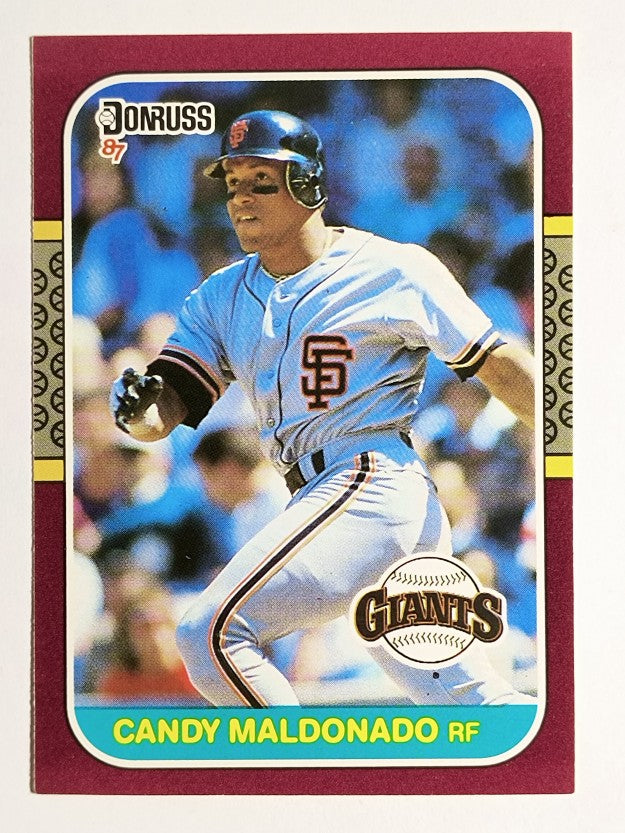 1987 Donruss Opening Day #102 Candy Maldonado