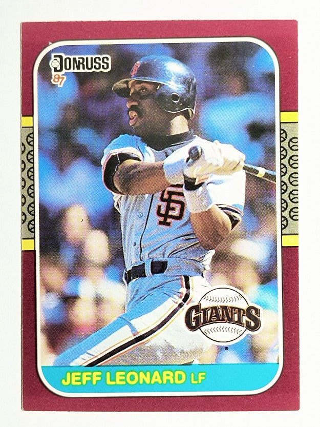 1987 Donruss Opening Day #103 Jeff Leonard