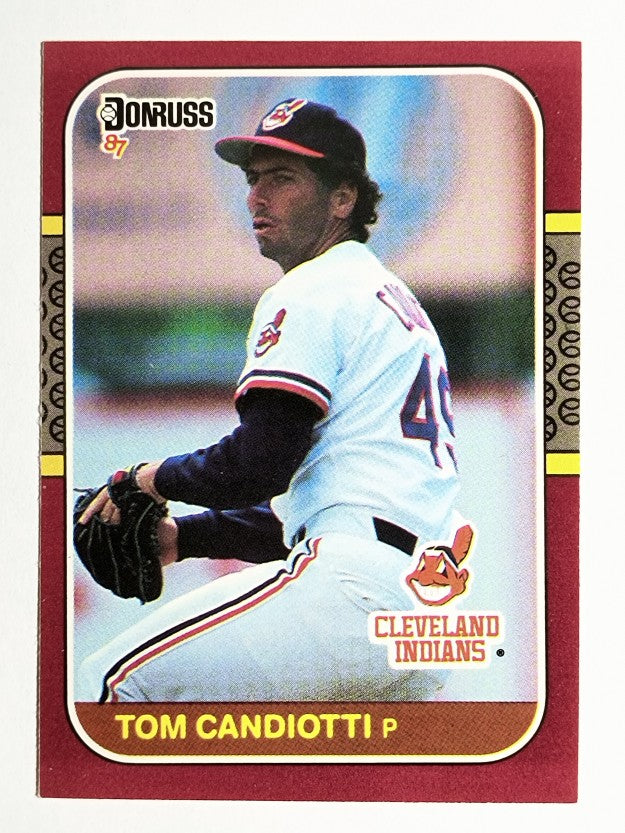 1987 Donruss Opening Day #104 Tom Candiotti
