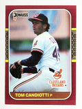 1987 Donruss Opening Day #104 Tom Candiotti